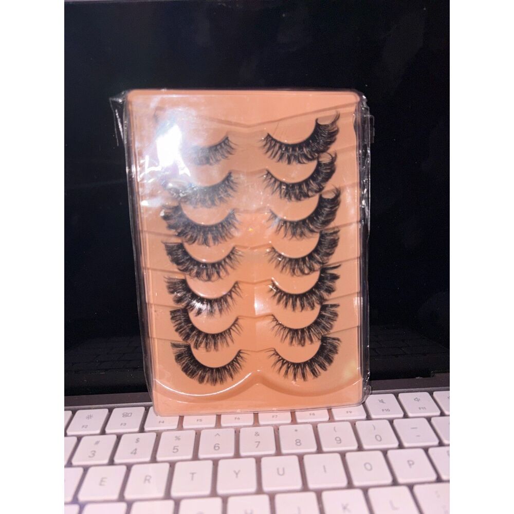 7 Pairs Wispy False Eyelashes Pack